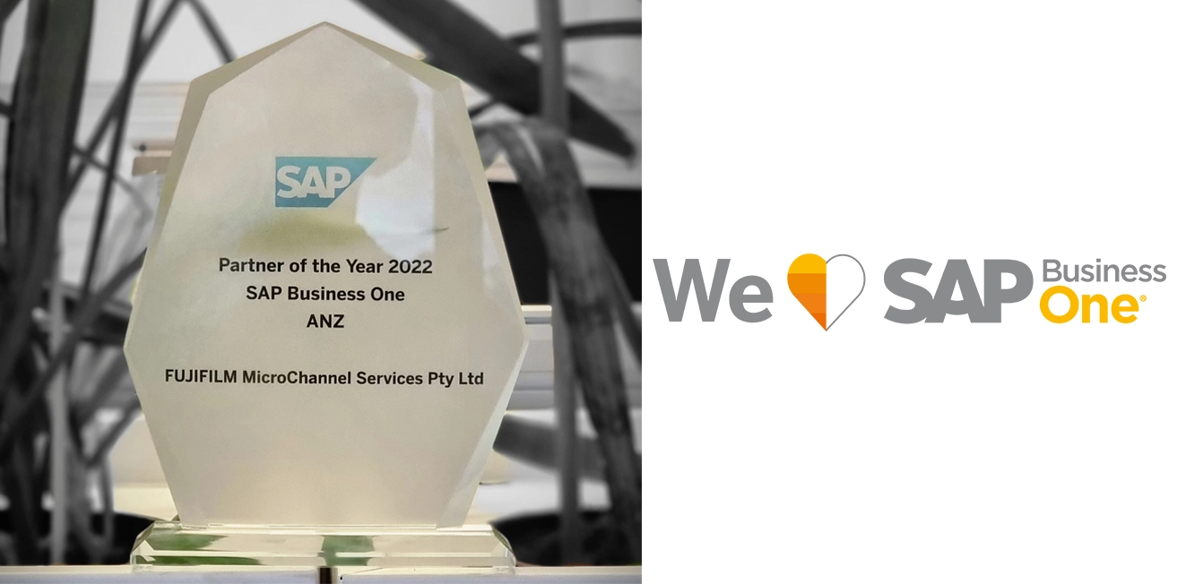 SAP Partner of the Year Award | FUJIFILM MicroChannel